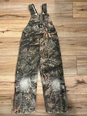 Carhartt Overalls Brown Camo Trim